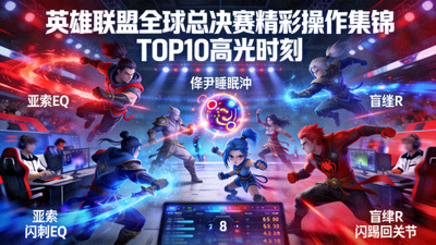 英雄联盟全球总决赛精彩操作集锦